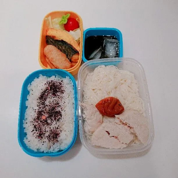 8/29(水)の二人弁当🍱
娘は素麺…|ふみぃさん