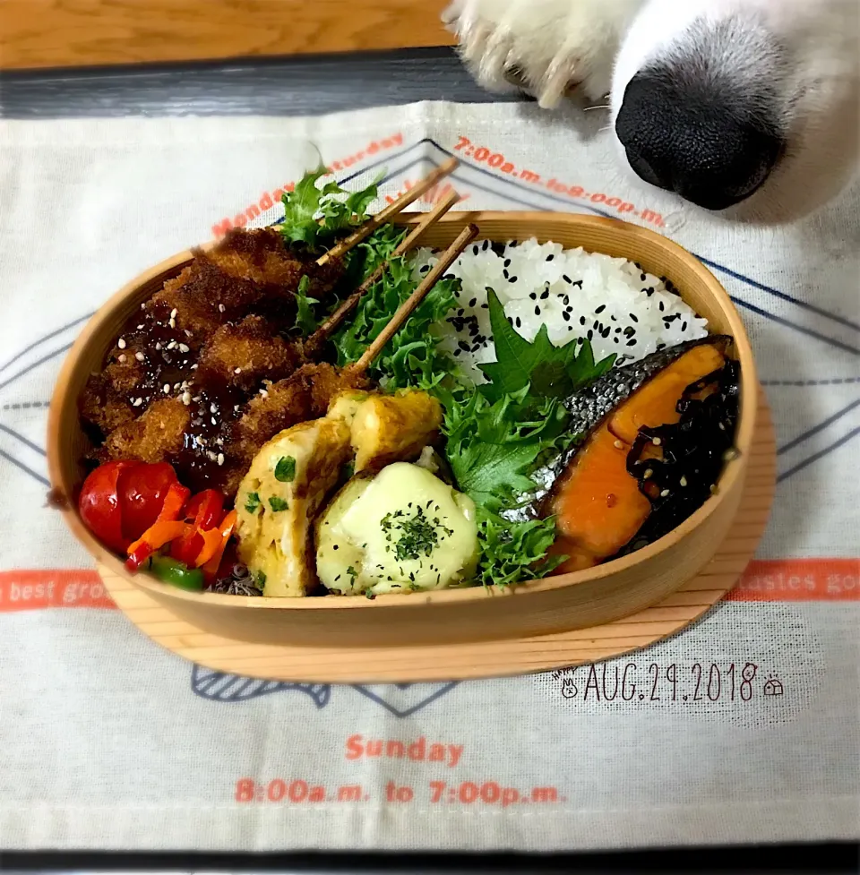 Snapdishの料理写真:男子高校生弁当|mikiさん