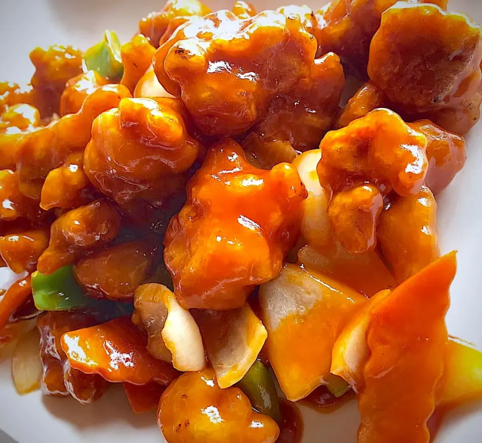 Snapdishの料理写真:sweet and sour pork|Jenさん