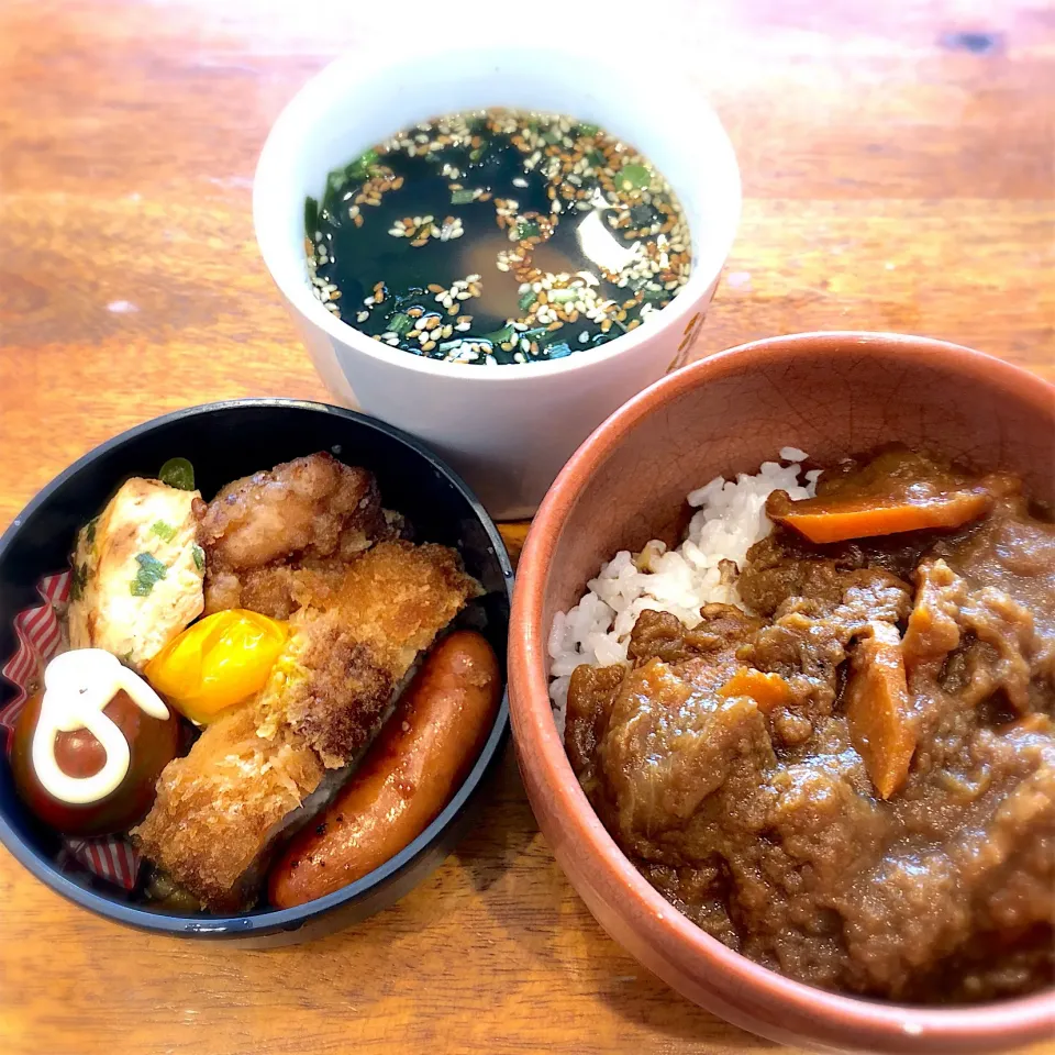 カレー弁当のランチ|Noriyuki Saitoさん