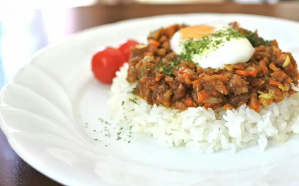 レンジでつくるキーマカレー|主夫Pさん