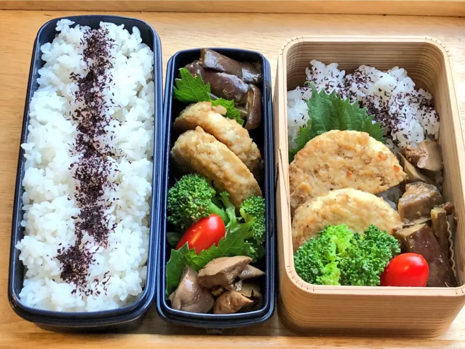 豆腐ハンバーグのポン酢焼き 弁当|弁当 備忘録さん