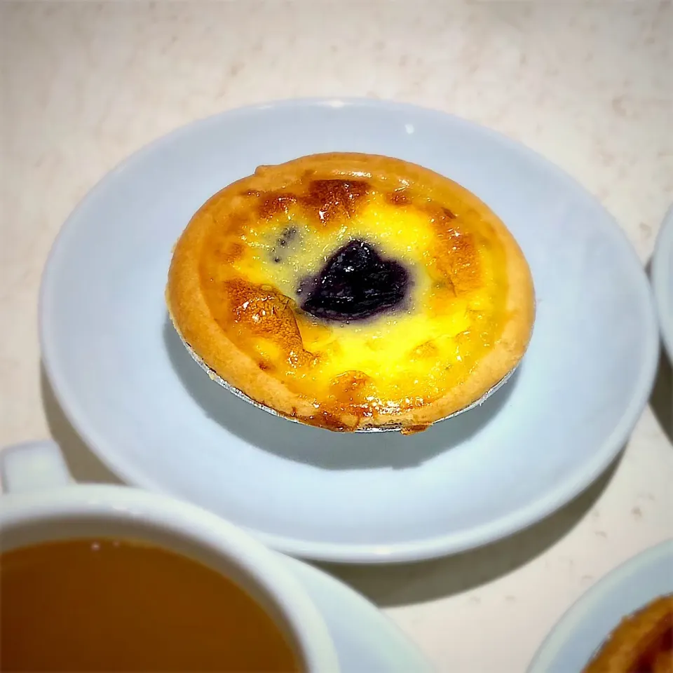 Blueberry egg tart...|princessjoさん