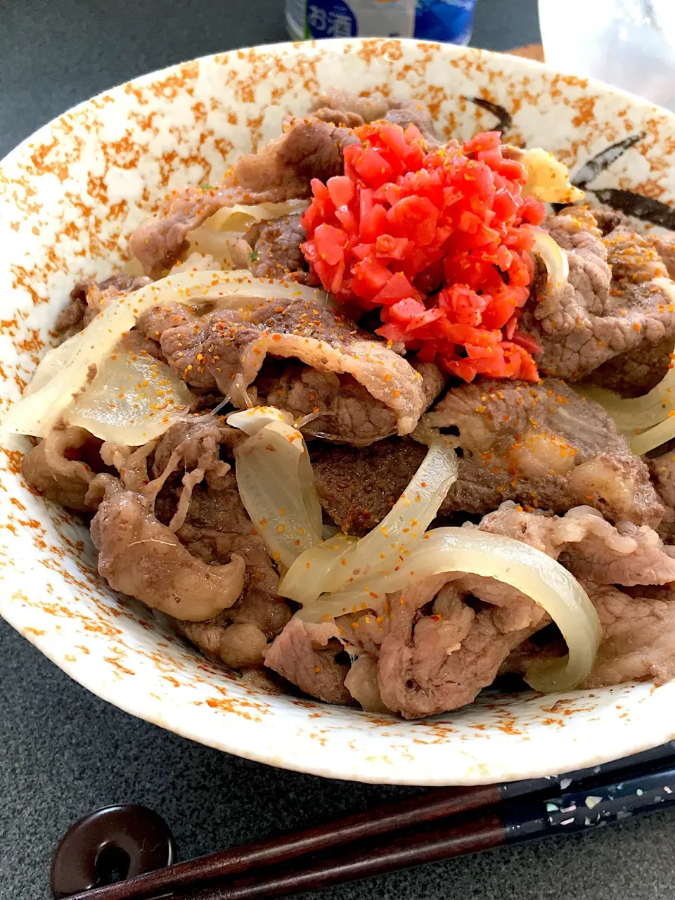 Snapdishの料理写真:僕の牛丼|凌央さん