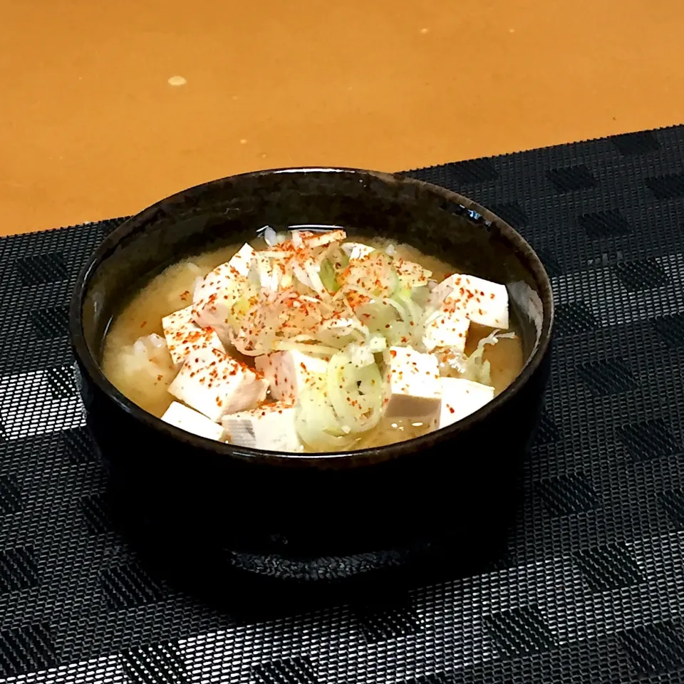 豆腐の味噌汁の冷汁!  (^-^)|Kei Satoさん