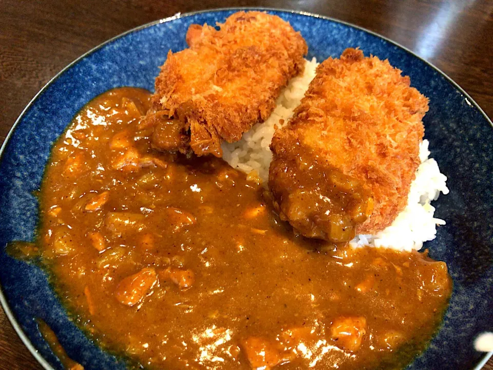 Snapdishの料理写真:ヒレカツカレー|SASAKI Hiroshiさん