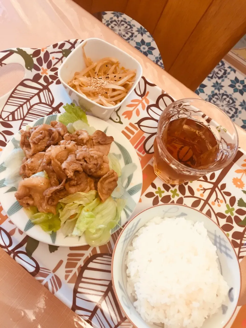 #焼肉定食 #もやしのナムル #豆板醤 #エバラ焼肉のたれ|tyoppi-さん