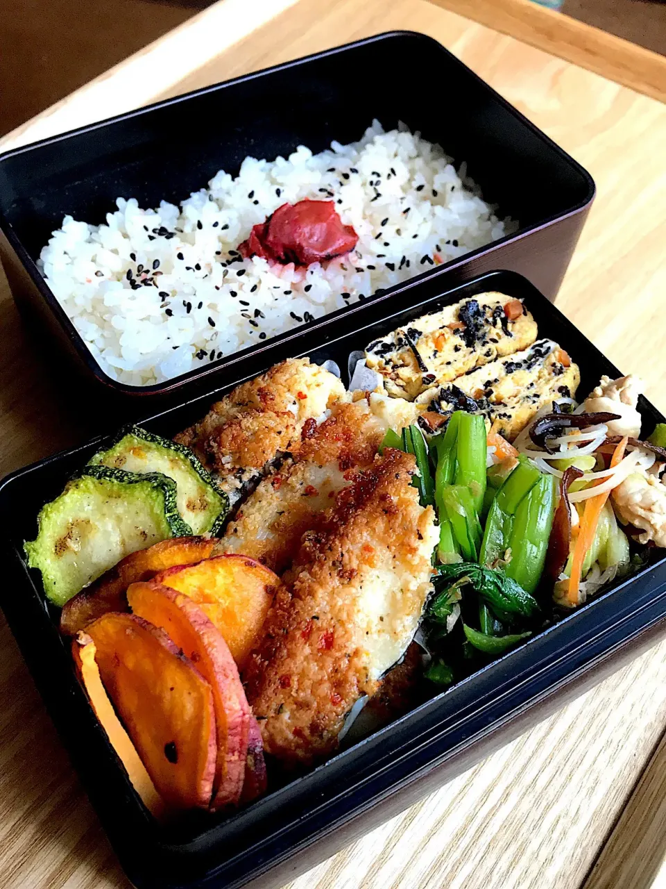 アブラカレイのパン粉焼き弁当|二キィさん