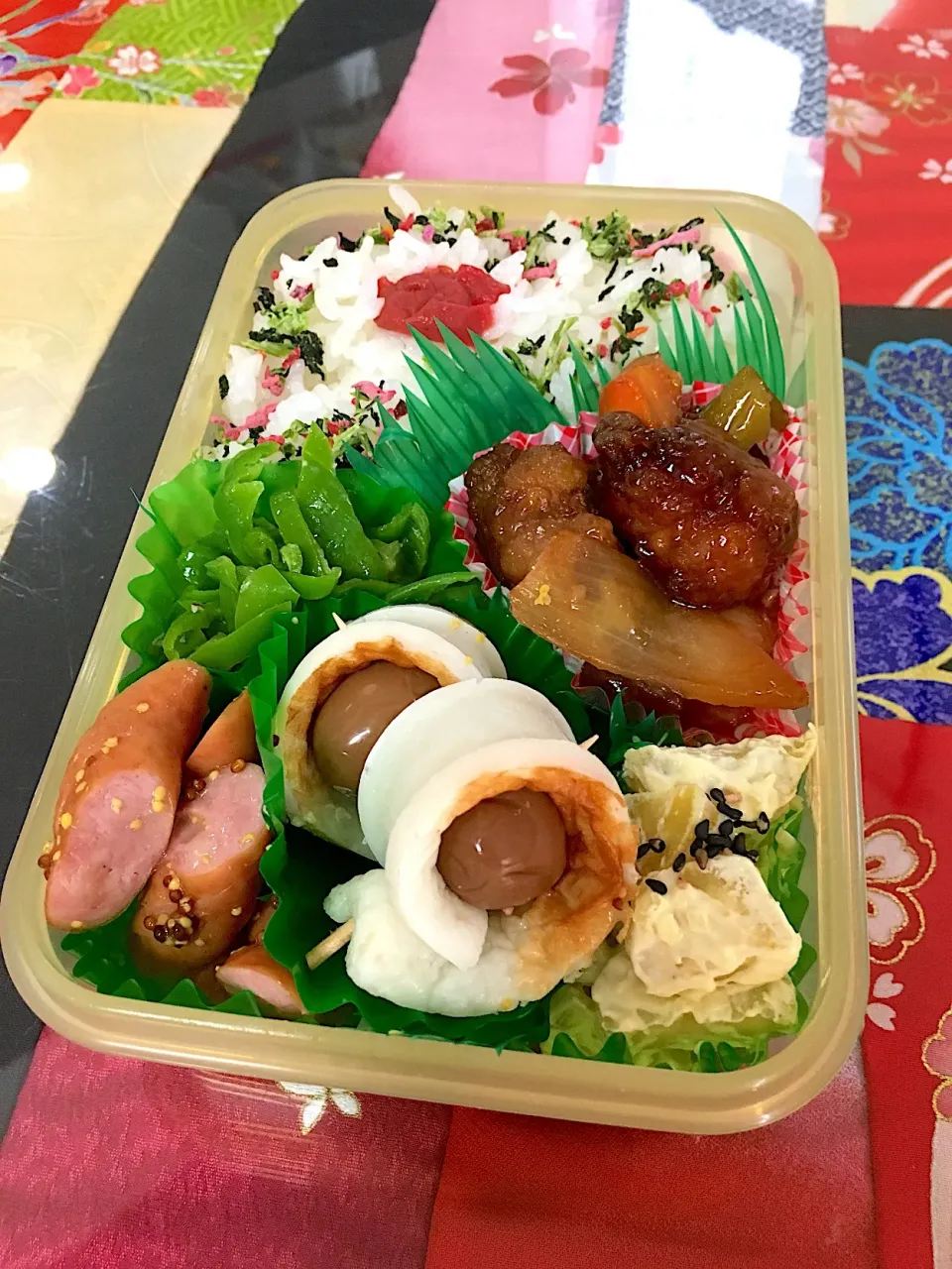 Snapdishの料理写真:8月31日  プクパパお弁当 #お弁当|プクママさん