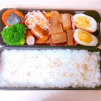 Snapdishの料理写真:8月のおべんとう|kayoさん