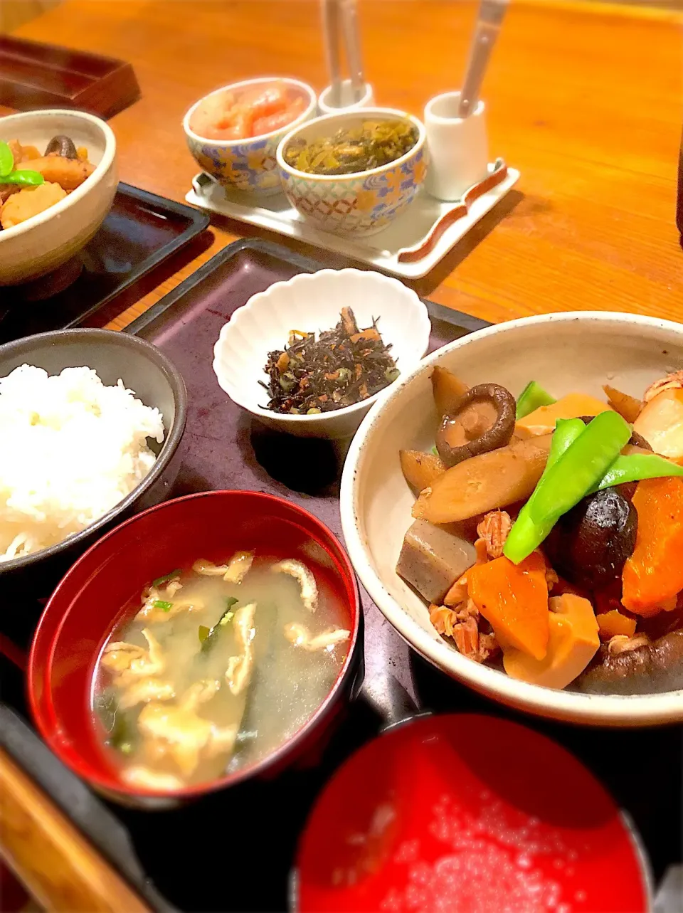 やまやのがめ煮定食|くぅ♪さん