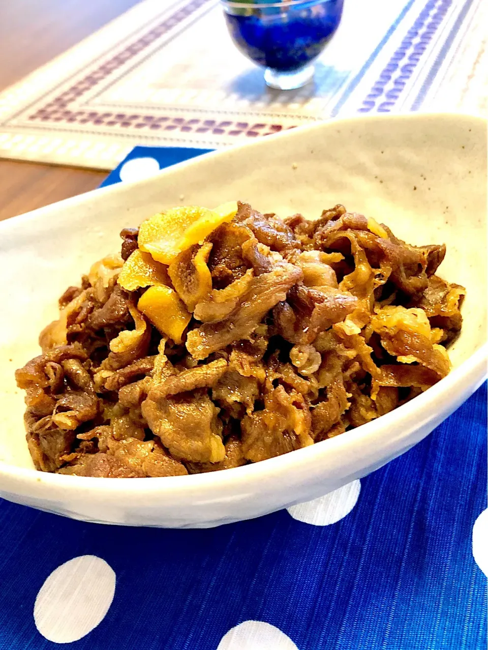 生姜たっぷり牛肉のしぐれ煮|きょろくりんさん