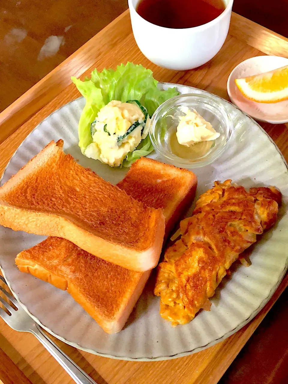 ワンプレート朝食|翡翠さん