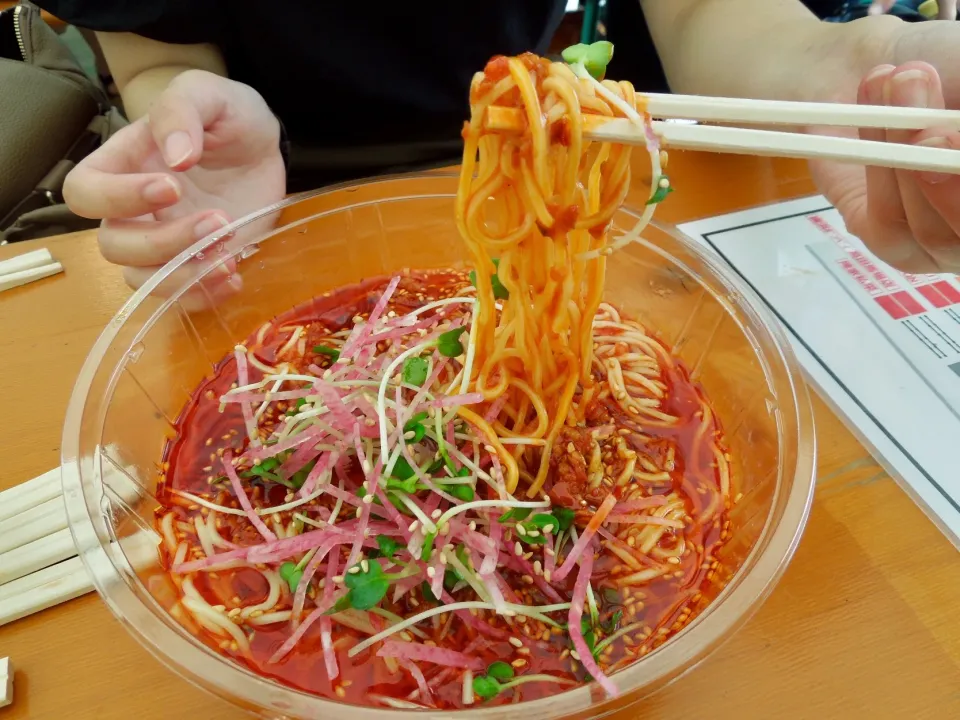 陳家私菜の冷やし麻辣担々麺
激辛グルメ祭りにて|Takeshi  Nagakiさん