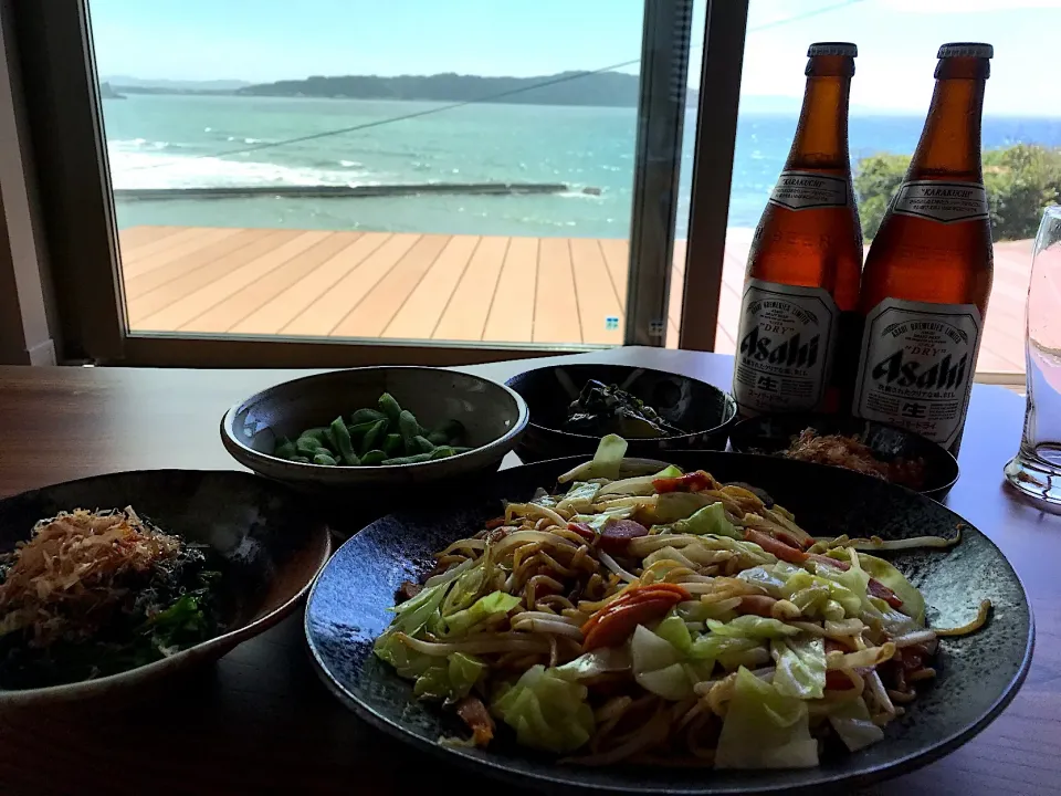 2018.9.1 焼きそばランチ🍻🍻🍻|ゆみずさん