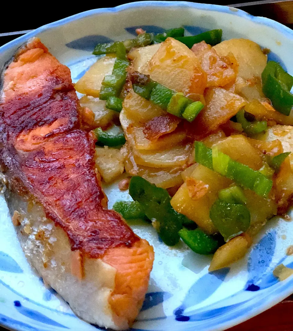 鮭のわさび醤油焼き|みっちんさん