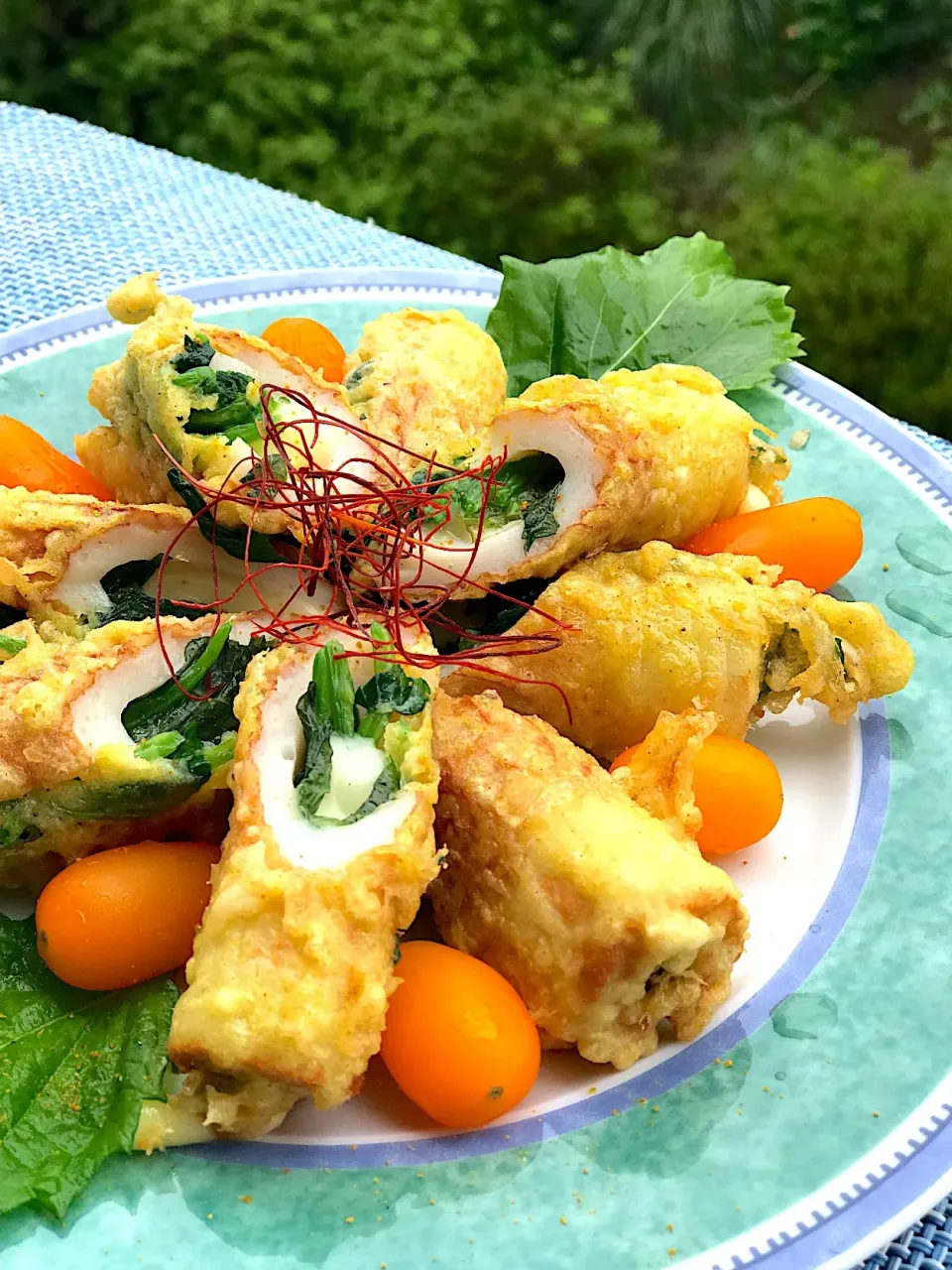 ちくわチーズ詰め揚げ|シュトママさん