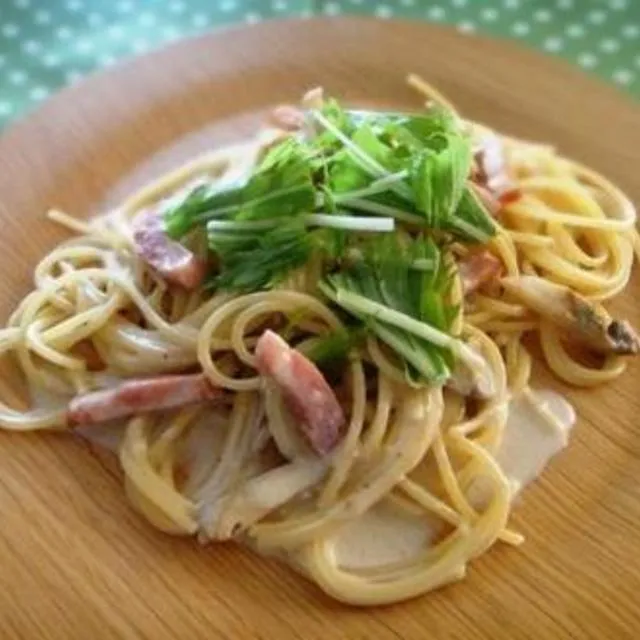 Hirokoさんのまいたけとベーコンの味噌クリームパスタ #レシピブログ #RecipeBlog|レシピブログさん