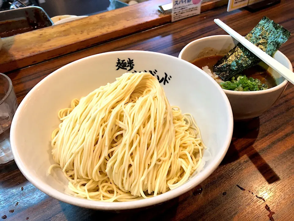 つけ麺冷や盛り細麺で！|ひろゆきさん