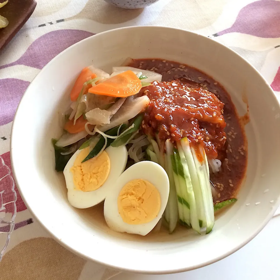 Snapdishの料理写真:韓国冷麺|cherさん