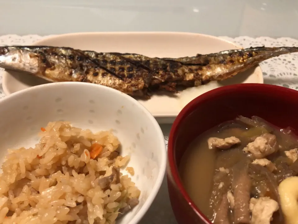 秋刀魚定食(^-^)|saoriさん