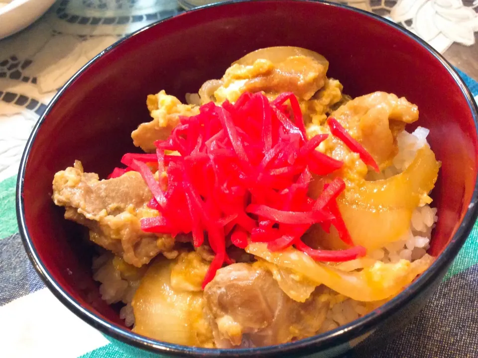 お手軽❣️親子丼😋|アライさんさん