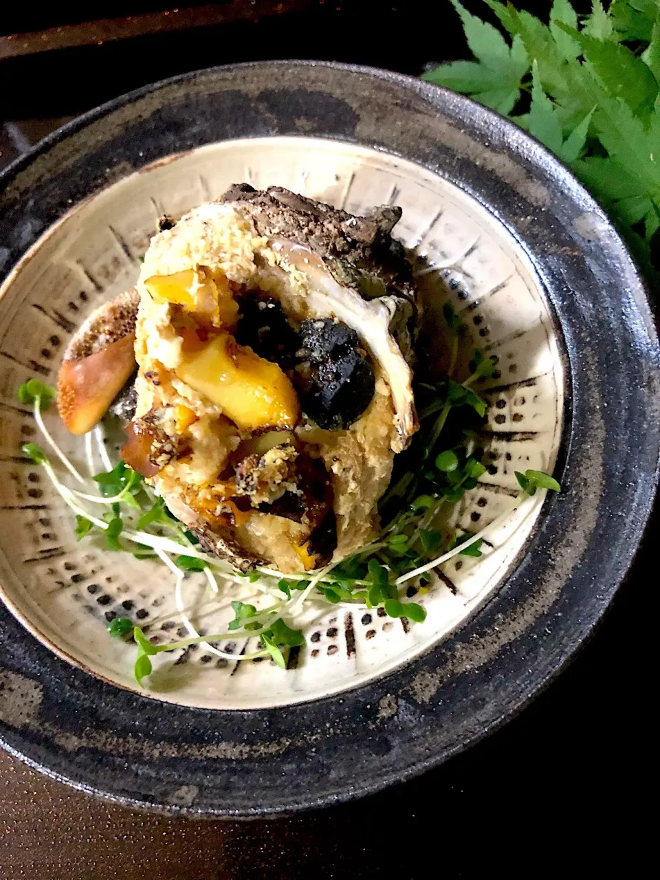 サザエのとろろチーズ焼き♪|ちーちさん