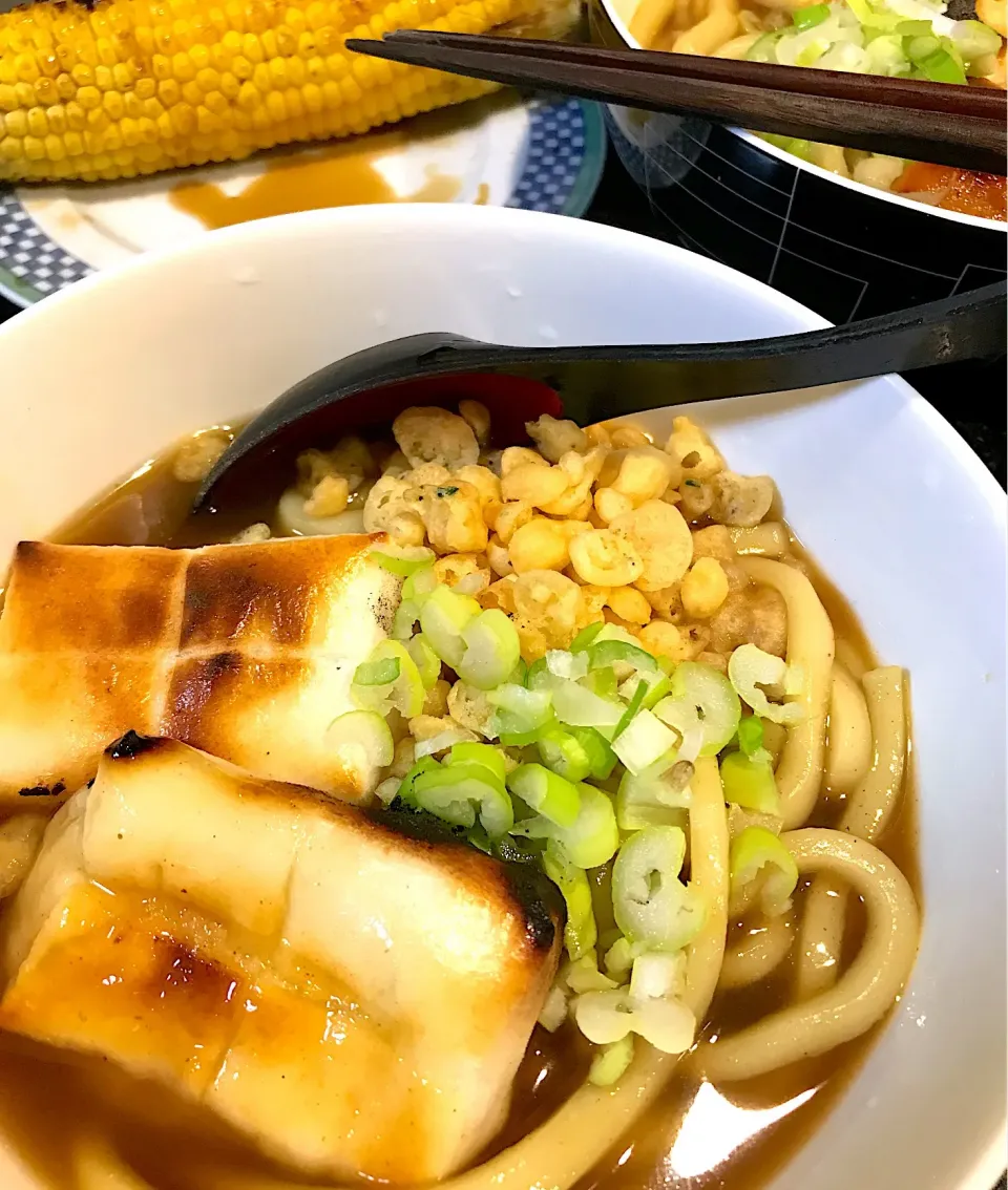 Snapdishの料理写真:たぬきカレー力うどん|シュトママさん