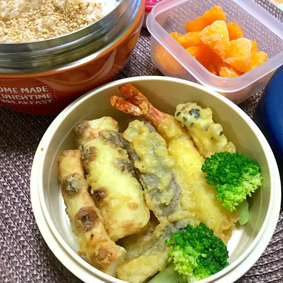 長女の中学弁当〜
2学期初日、天丼じゃ|yukoさん