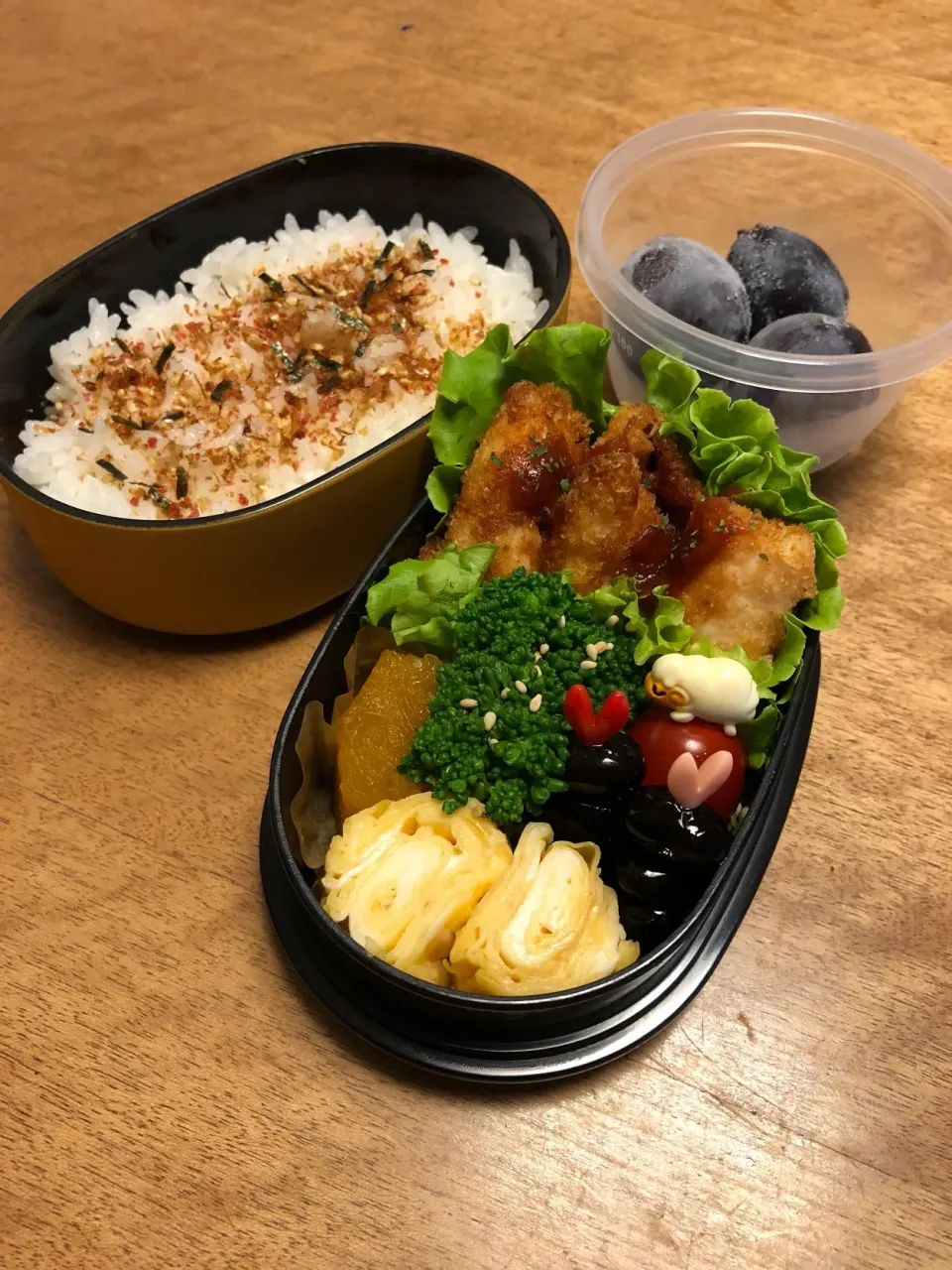 Snapdishの料理写真:ささみフライ弁当|Sakikoさん