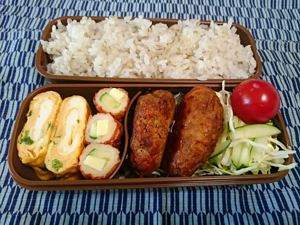 ☆今日のお弁当☆　パパのお弁当作り始めました。|hamamaさん