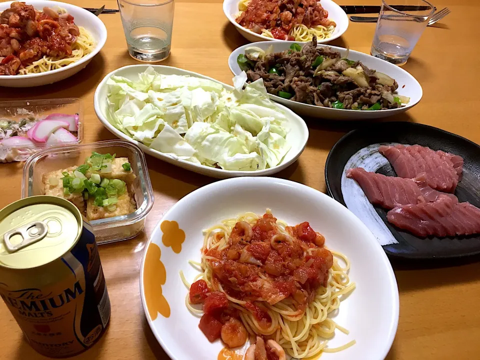 Snapdishの料理写真:昨日の夜ごはん☆2018.9.2.|kimikimiさん