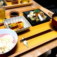 ＊鶏胸肉と茄子の梅だれ|すがのさん