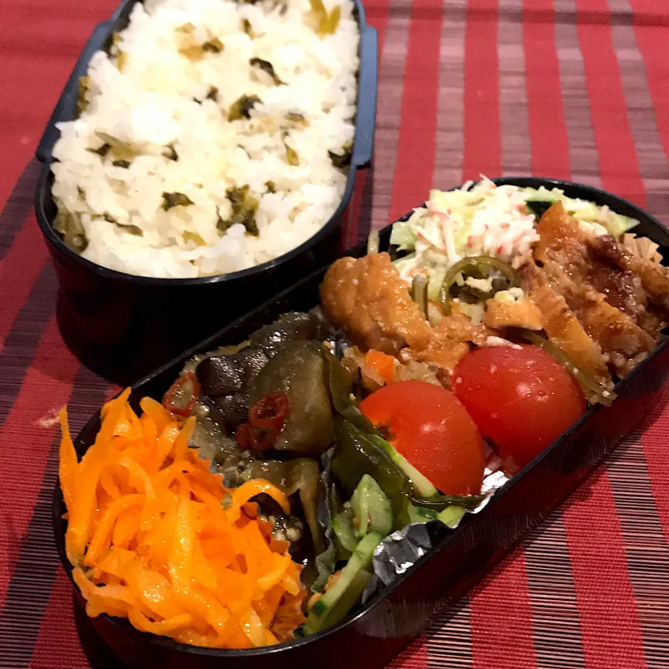 今日のお弁当🍱
明太高菜ごはん

台風接近中🌀
帰宅時まで充分注意して
気をつけて
いってらっしゃい👋|mokoさん