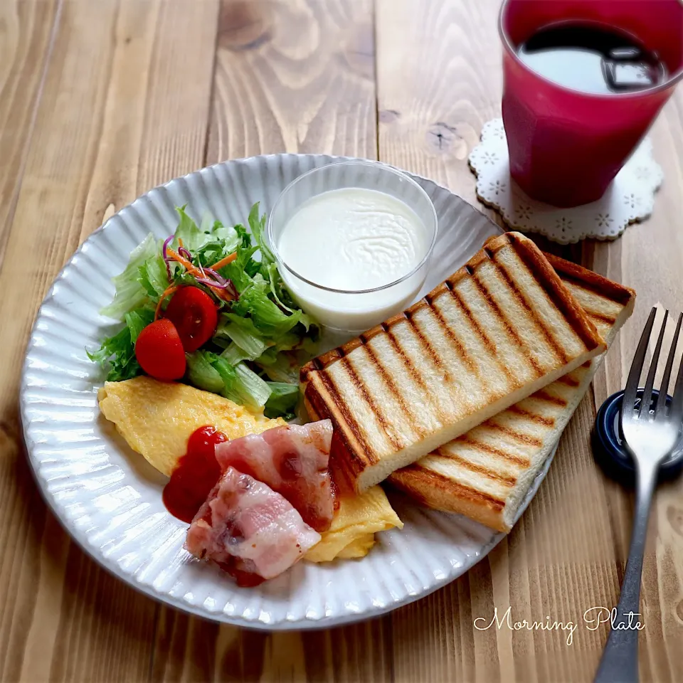 Snapdishの料理写真:朝ごはん|hiroさん