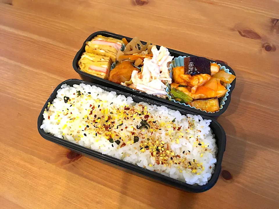 柔らか蒸し鶏のナポリタン弁当|Emi Mikadoさん