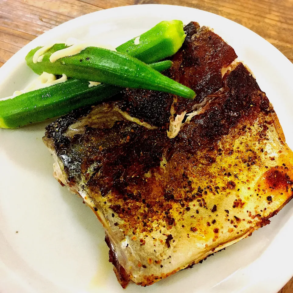 鯖のカレー焼き|アッツさん