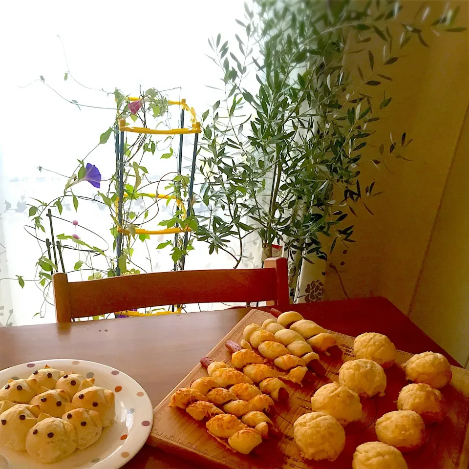 台風の日のパンランチ🍞|Satomi Cafeさん