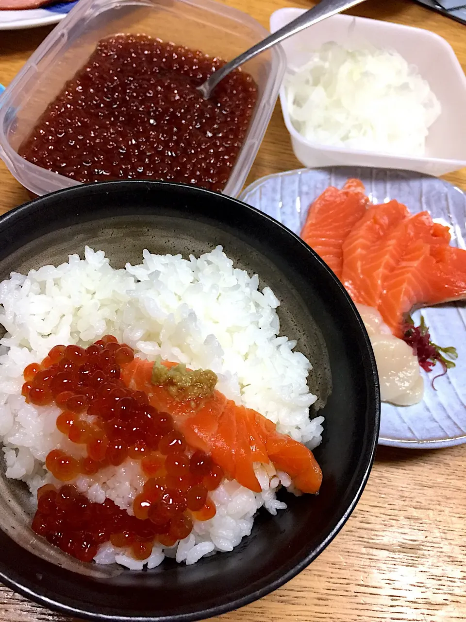 いくら丼|ゆずあんずさん