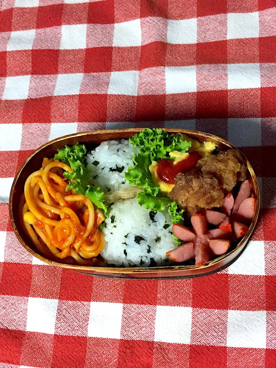 Snapdishの料理写真:高3次女  お弁当🍱|しげっちさん