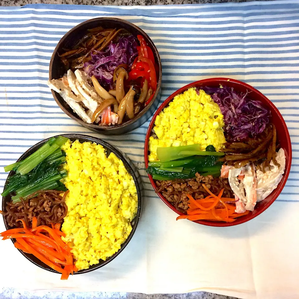 #vegan弁当
豆腐そぼろ丼弁当|makiko_aさん