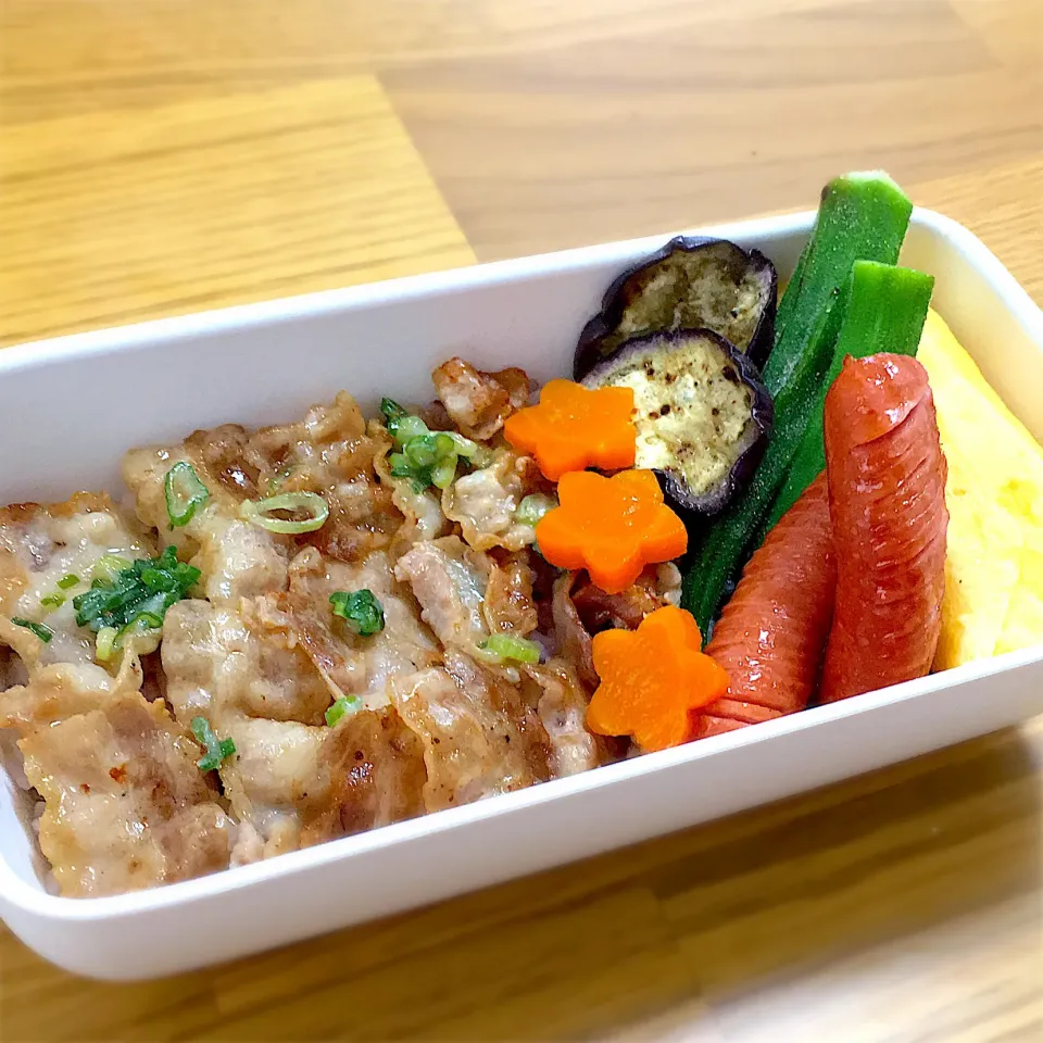 ネギ塩豚バラ弁当|りりさん