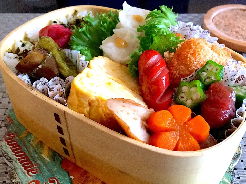 今日のお弁当( ･∀･)ﾉｼ|あっきさん