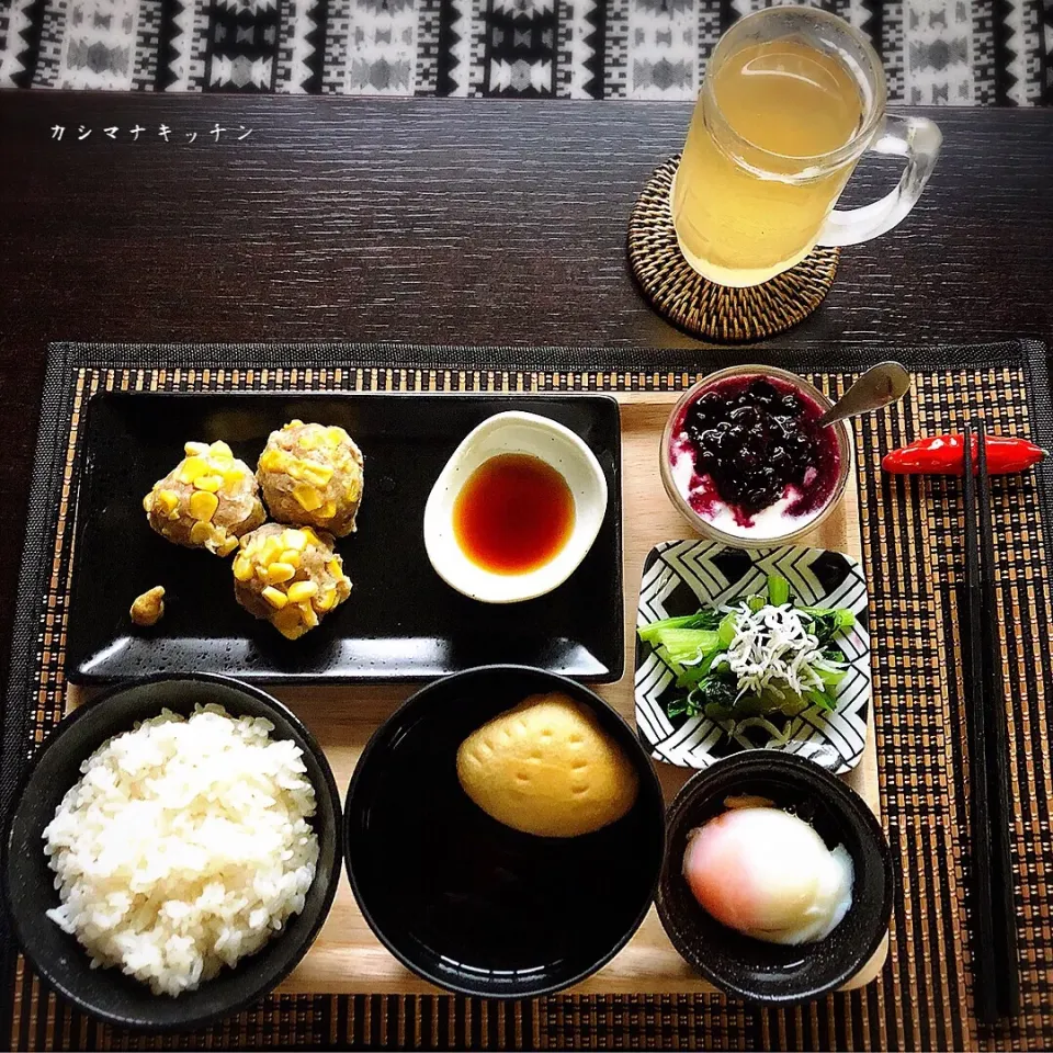 朝ご飯🍚🥢|Kashimanakitchenさん