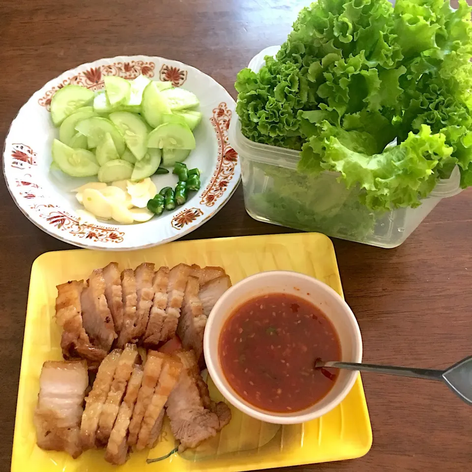 เมี่ยงหมูสามชั้น|MommyKik & PunPunさん