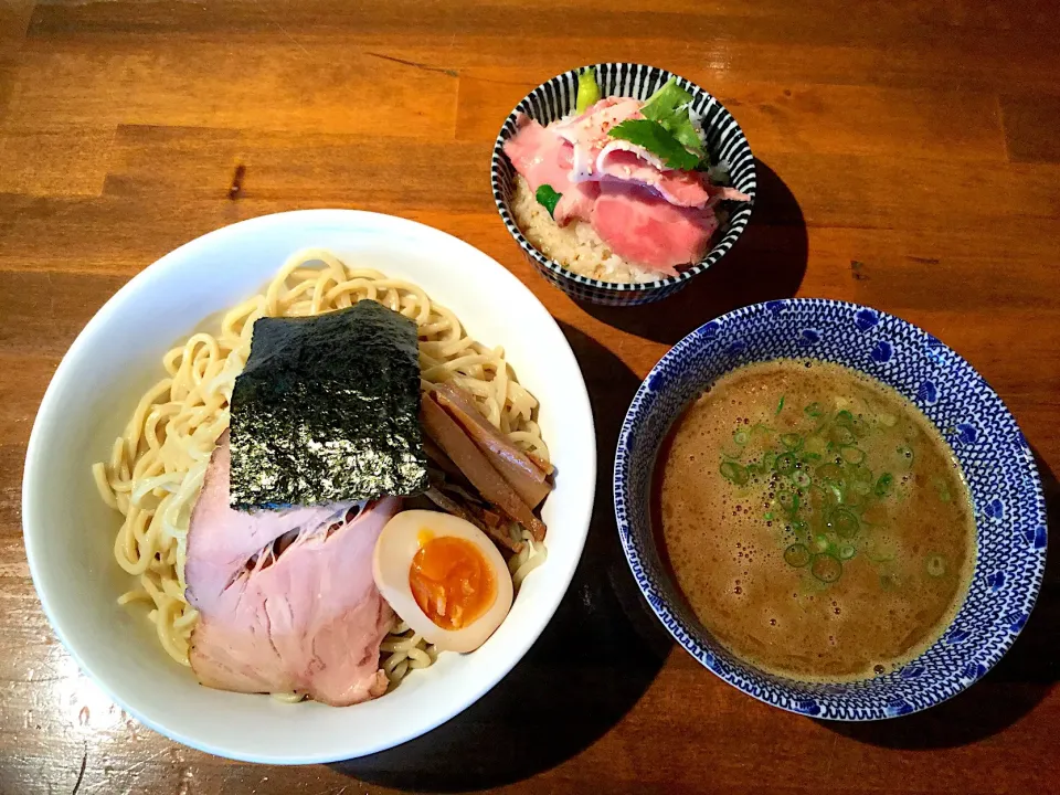 真空つけ麺と肉茶漬け|kayak-gohanさん