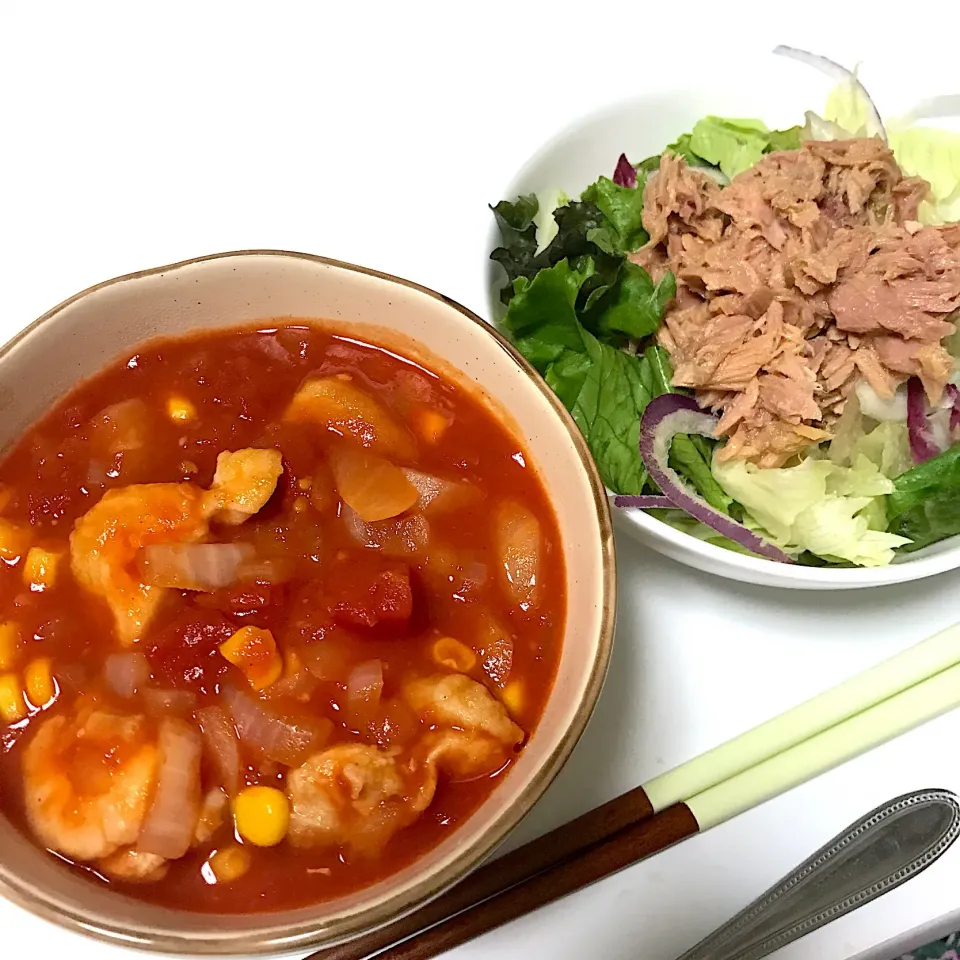 鶏肉のトマト煮|まっちゃんさん