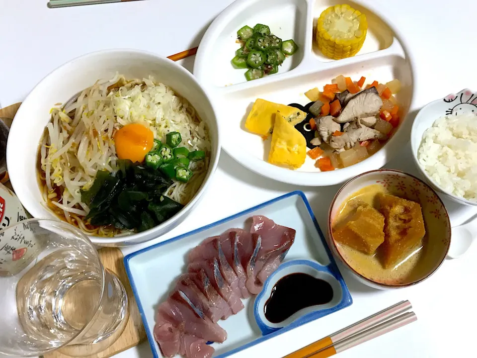 Snapdishの料理写真:#ぶっかけ冷麦|ゆりえさん