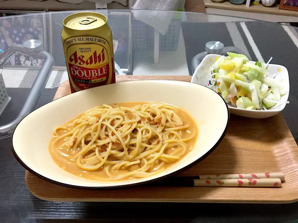 えびクリームパスタ|よぉ〜さん