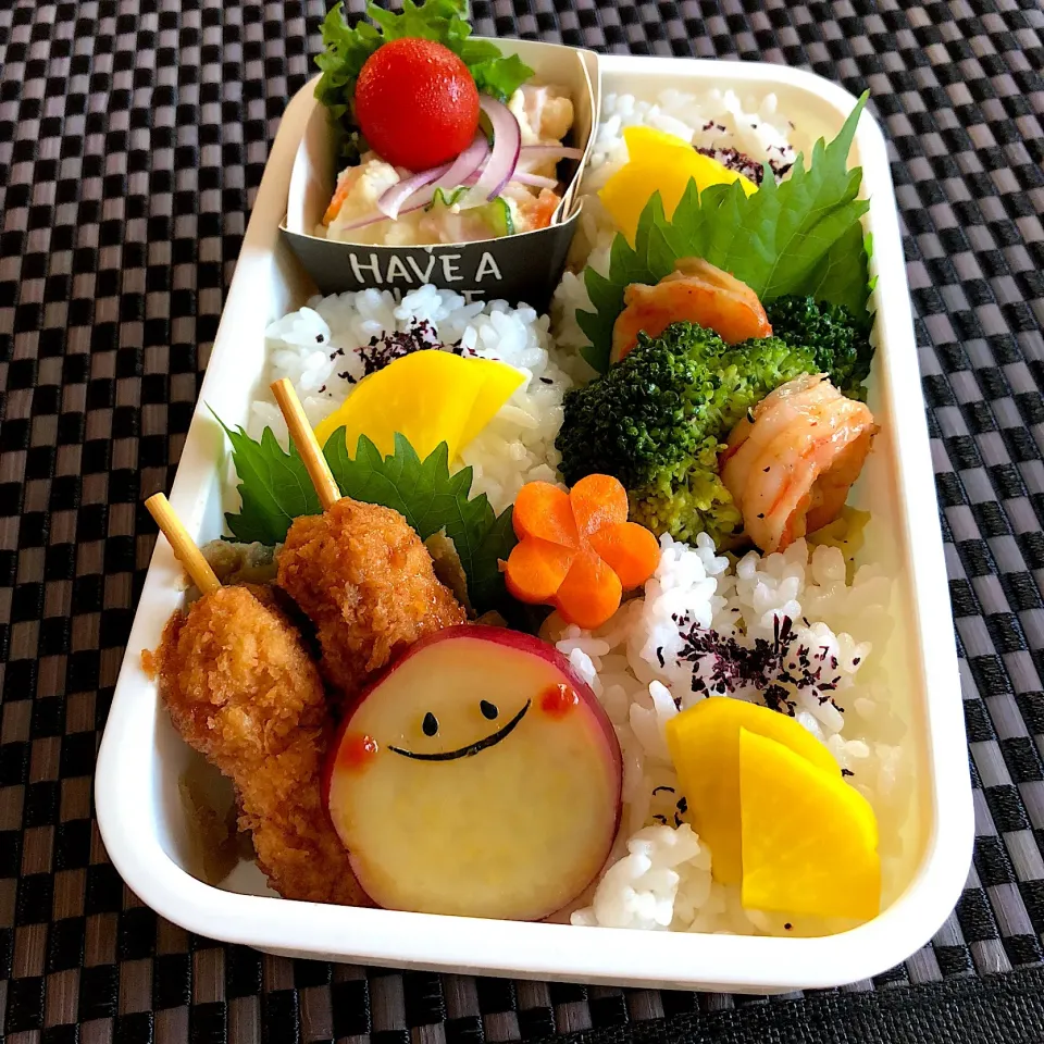 Snapdishの料理写真:今日のお弁当🍙ざっくりモザイク弁当🎶|emichococo625さん